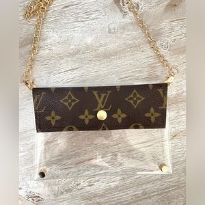 Clear Luxury Crossbody Stadium Bag